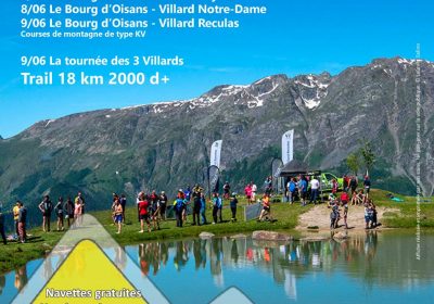 Défi des 3 Villards – Trail run up to Villard-Reculas