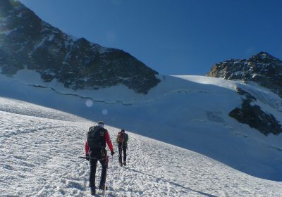 Glacier hiking