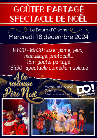 Big Christmas show and shared tea party_Le Bourg-d’Oisans