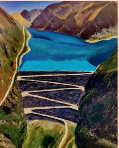 Hydroelectricity and paint_Le Bourg-d’Oisans
