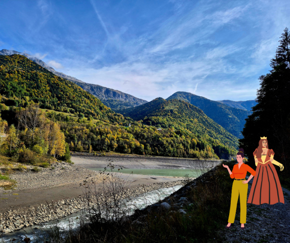 Rosanne and La Baronne on the trail of hydroelectricity_Allemond