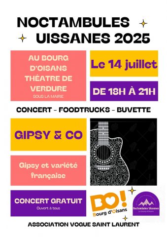 Noctambules uissanes – Gypsy & Co_Le Bourg-d’Oisans