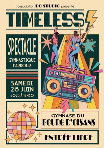 Gymnastics, parkour and trampoline show_Le Bourg-d’Oisans