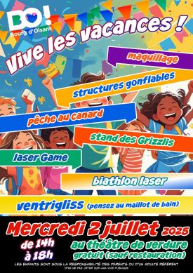 Children’s end-of-year party: long live the vacations!