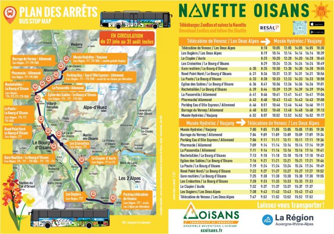 Shuttle Oisans_Le Bourg-d’Oisans