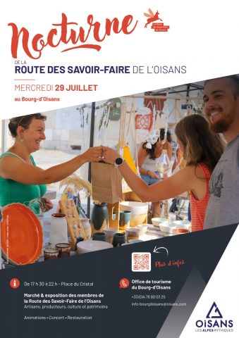 The Oisans Savoir-Faire Route night-time event