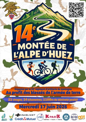 93° RAM’s 14th Alpe d’Huez solidarity climb_Le Bourg-d’Oisans