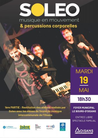 Soleo show: music in motion and body percussion_Le Bourg-d’Oisans