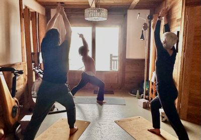 Group yoga classes at your place of stay