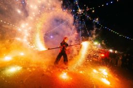 Thursday in Le Bourg—Team Burton Show