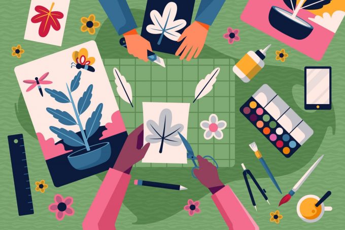 Metamorphosis Workshop – Little Textile Explorers_Le Bourg-d’Oisans