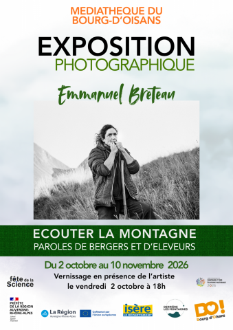 PHOTOGRAPHY EXHIBITION: LISTENING TO THE MOUNTAINS – Voices of Shepherds and Herders_Le Bourg-d’Oisans